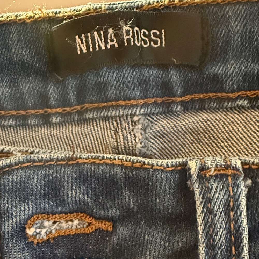 Nina Rossi Classic Blue Jeans size 11 waist 29!